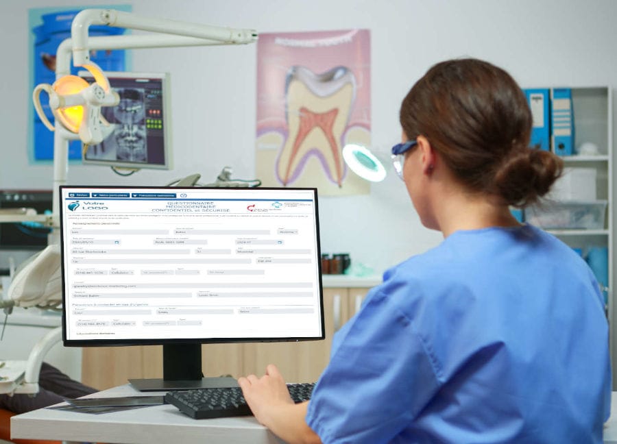 Questionnaire médicodentaire